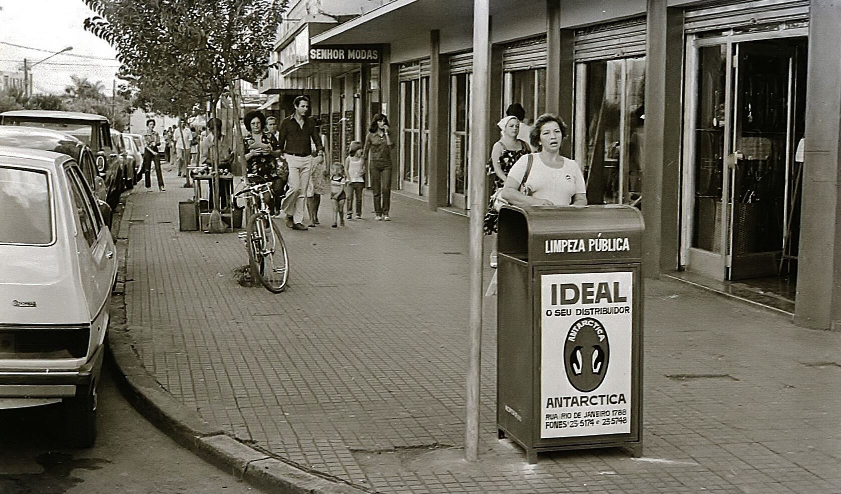 Centro de Cascavel - Década de 1980