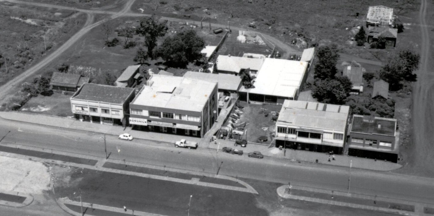 Panorâmica da avenida Brasil - 1972