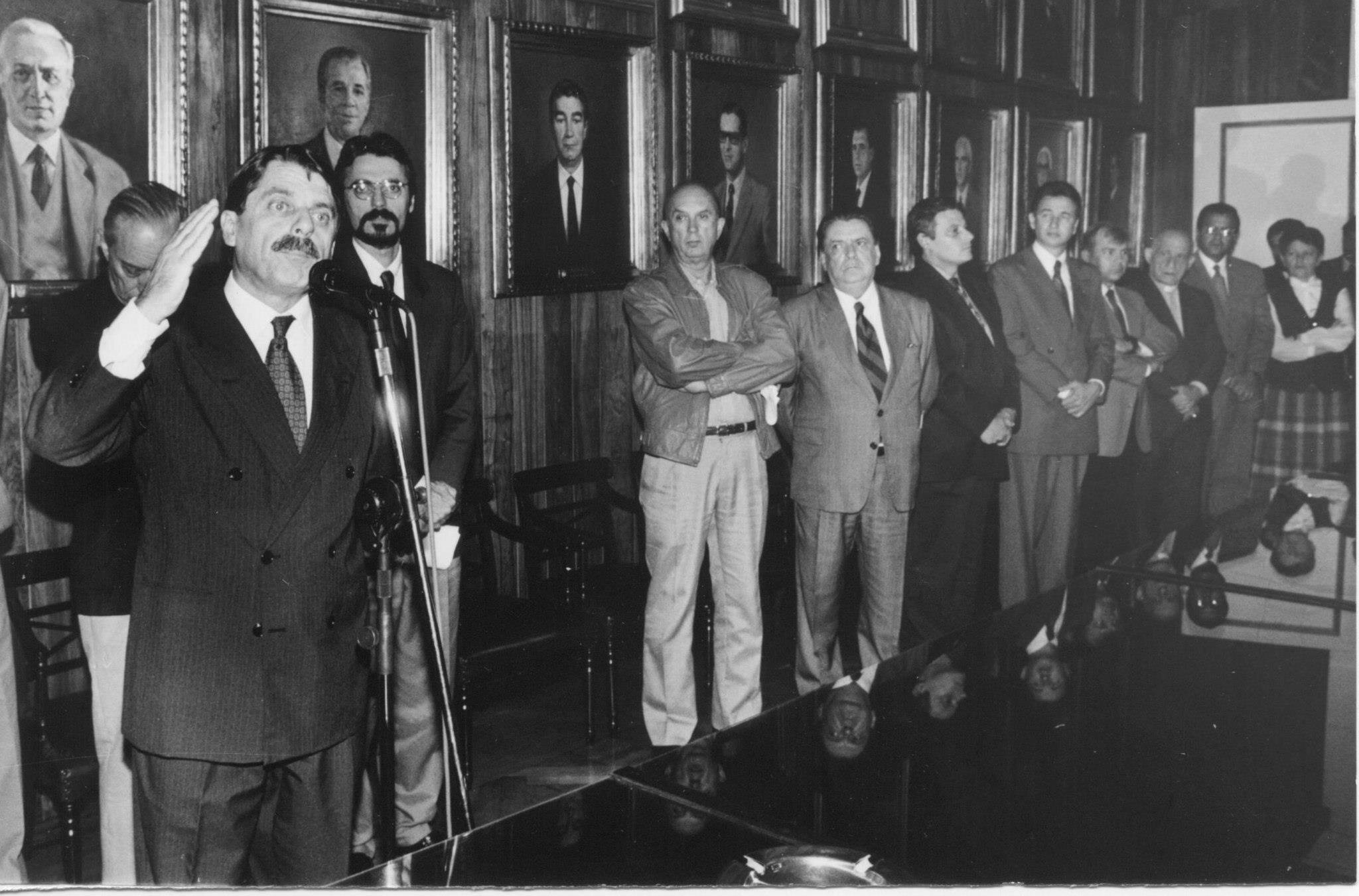 Posse de Mário Pereira como Governador - 1994