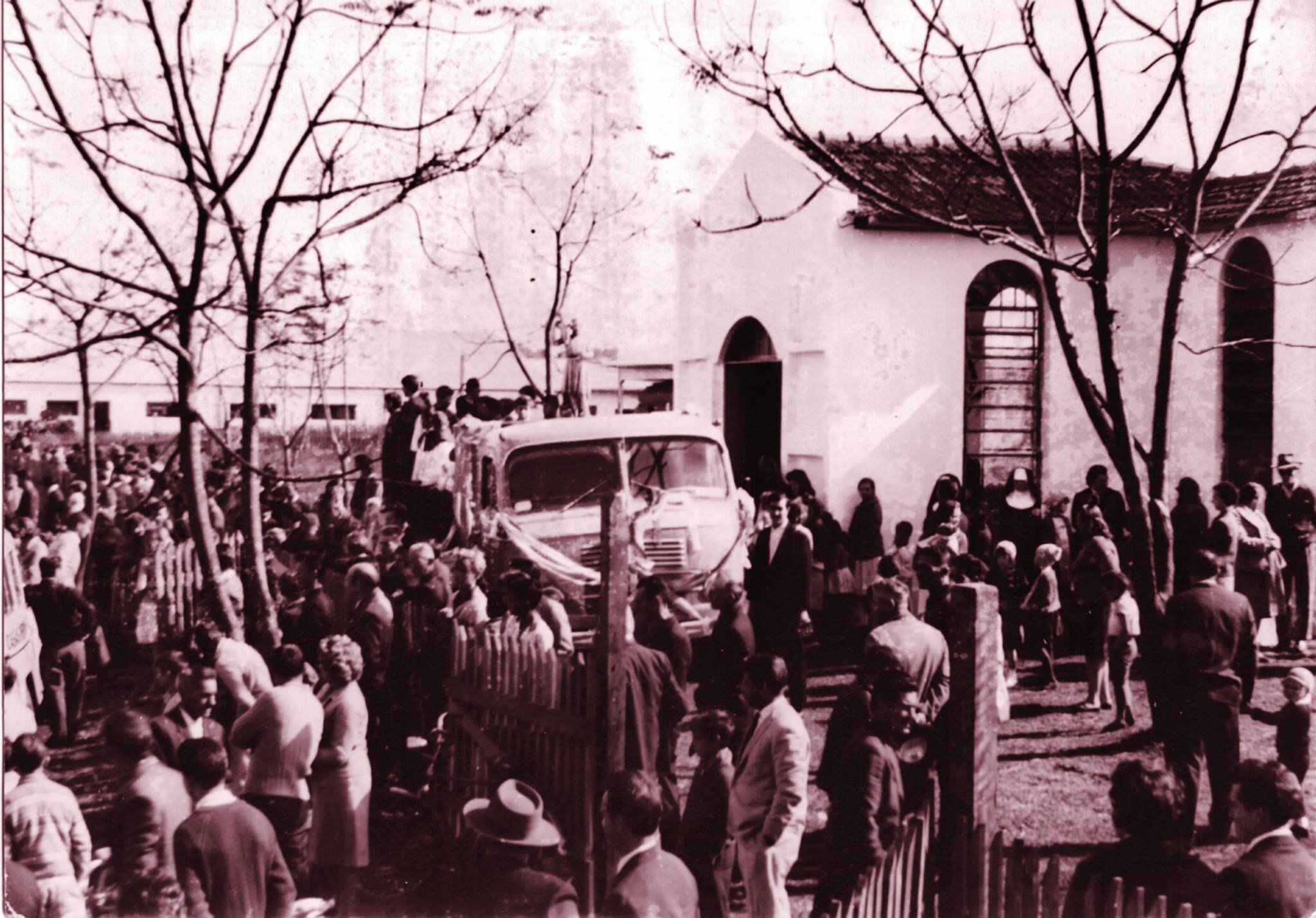 Antes da Igreja São Cristóvão - Década de 1960