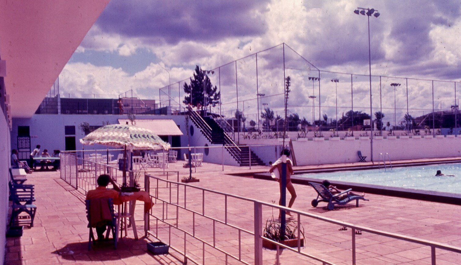 Piscina do Tuiuti Esporte Clube - Ano desconhecido