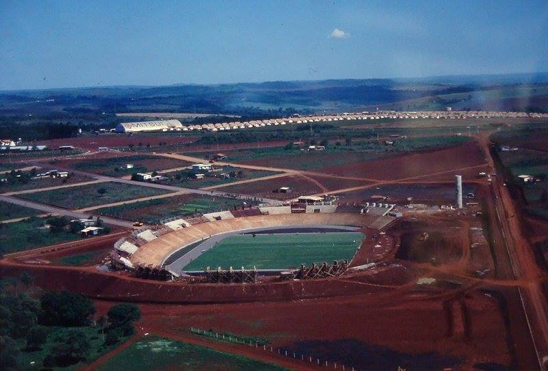 Construção do Olímpico Regional - 1981