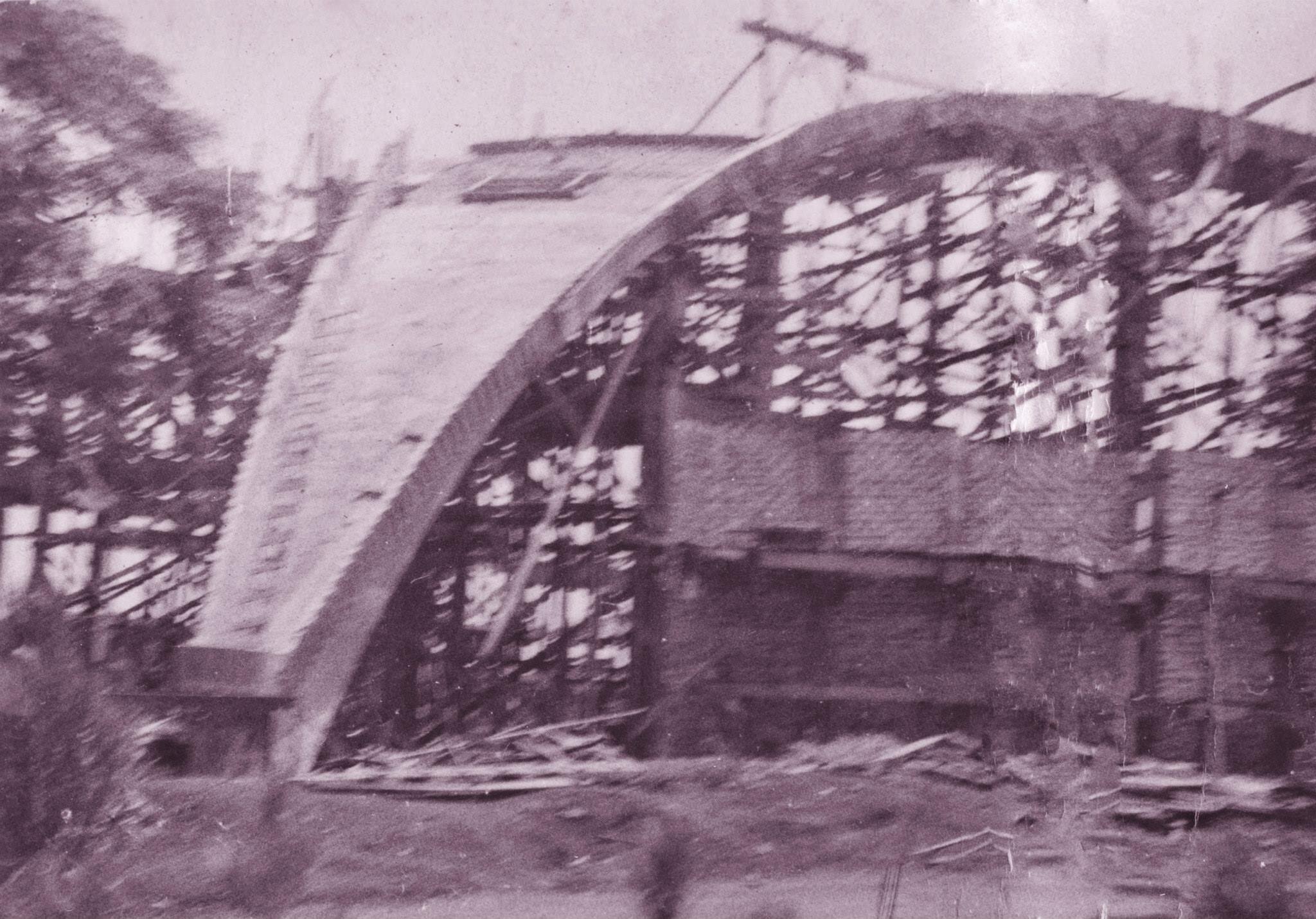 Igreja São Cristóvão, ainda em construção - Década de 1970