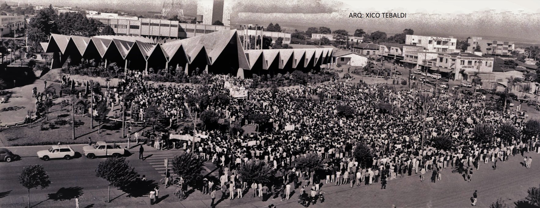 Missa Campal na Catedral - 1980