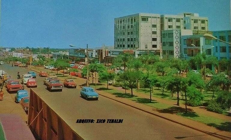 Postal de Cascavel - 1970