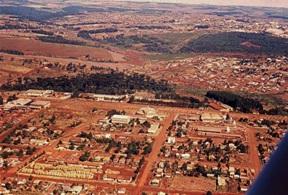 Antes do Lago Municipal - Década de 1970