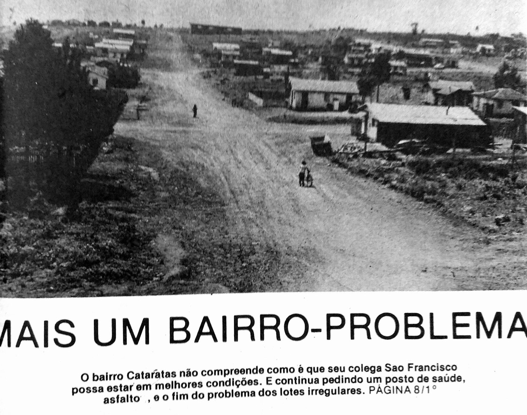 Um 'bairro problema' - 1977