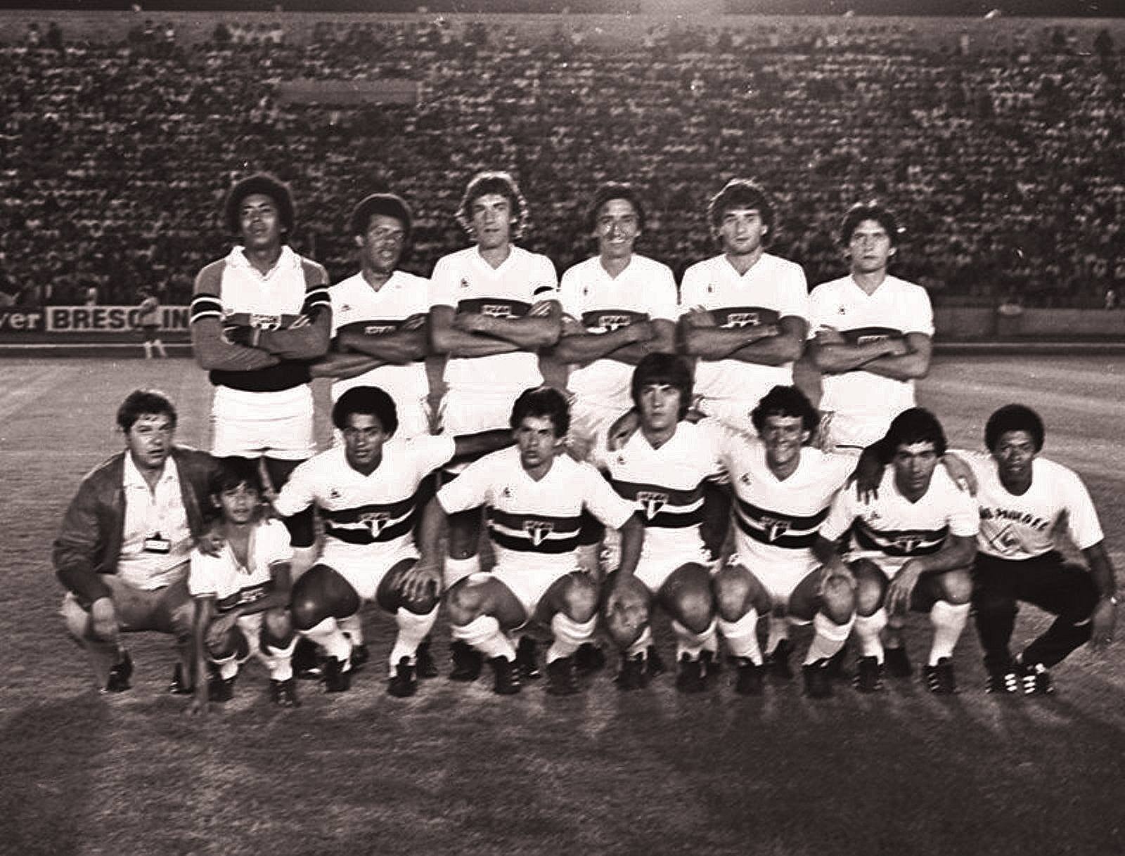 São Paulo FC em Cascavel - 10 de novembro de 1982