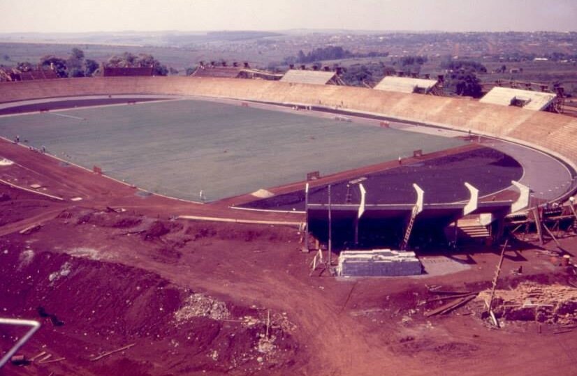 Construção do Olímpico Regional - 1981