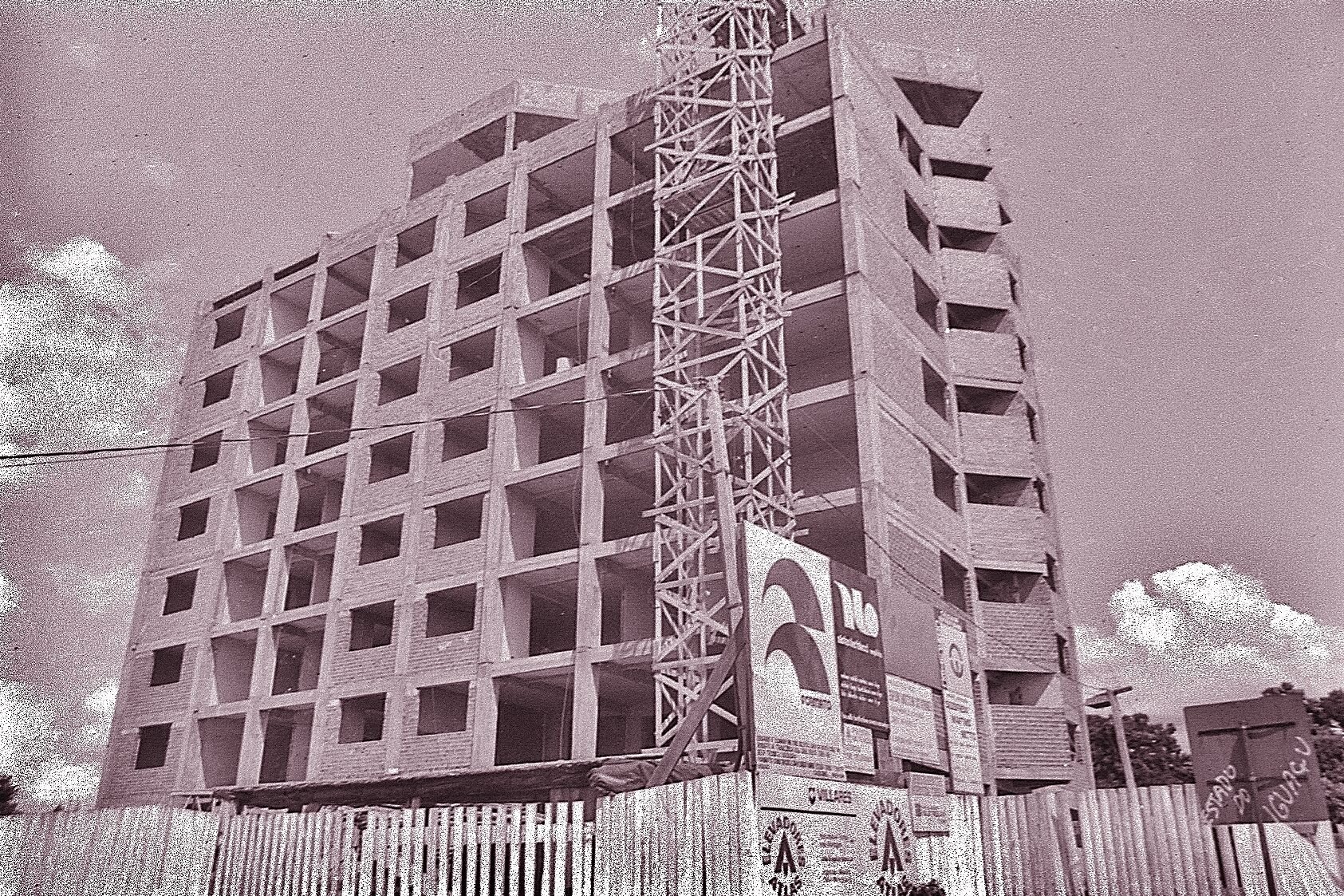 Construção do Royal Park - 1986