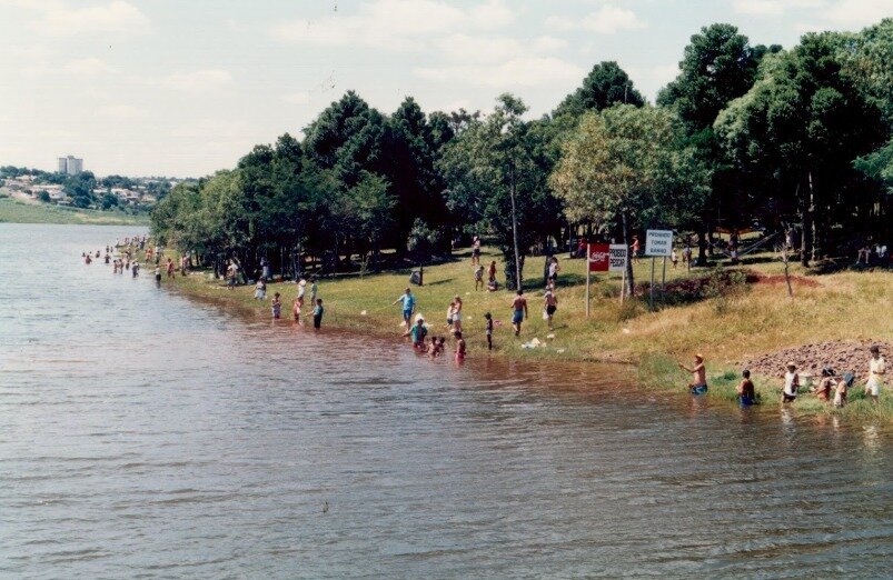 Lago Municipal - Década de 1990